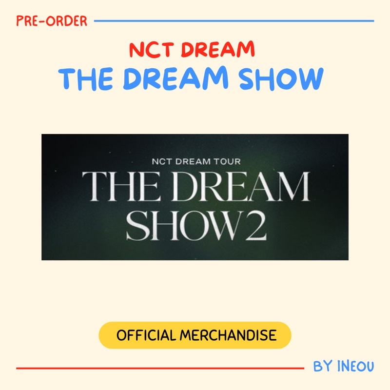 PO NCT DREAM THE DREAM SHOW 2 MD