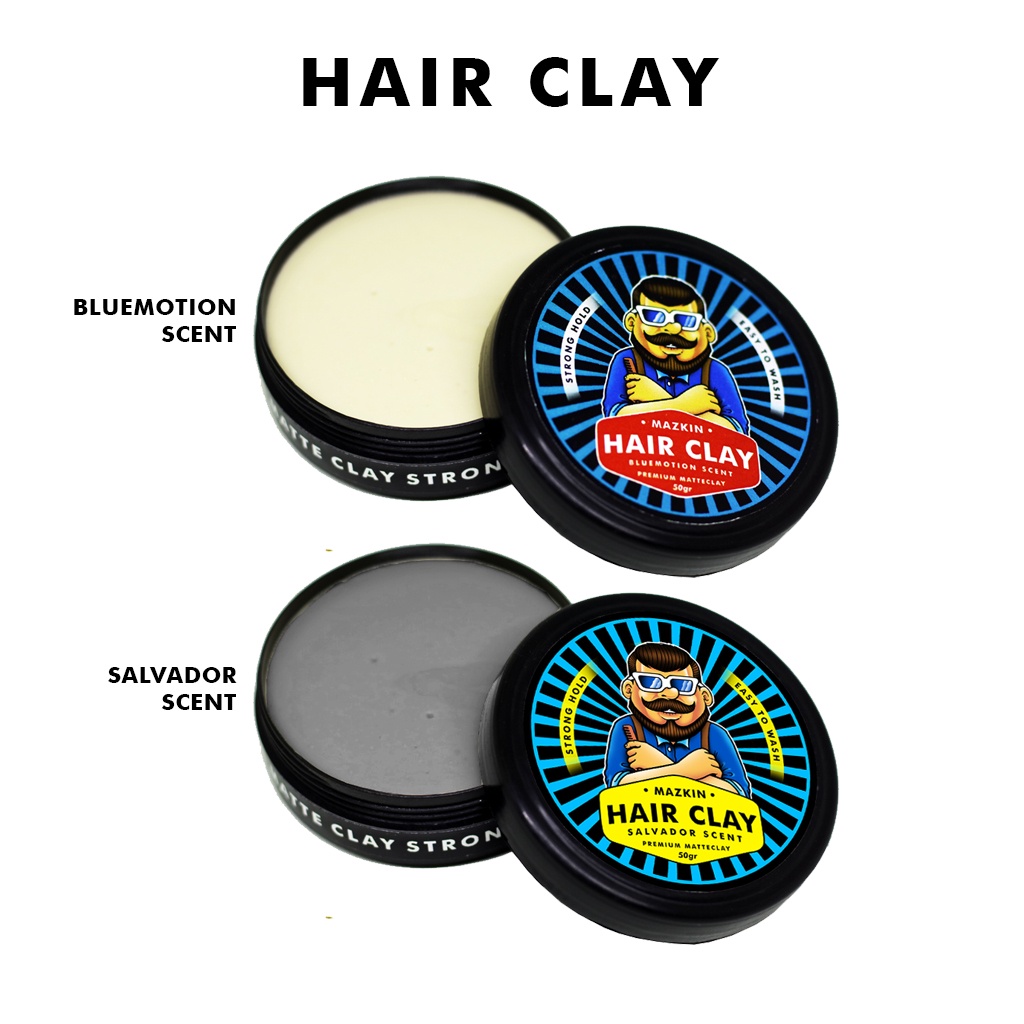 HAIR CLAY Mazkin pomade premium new 55gr