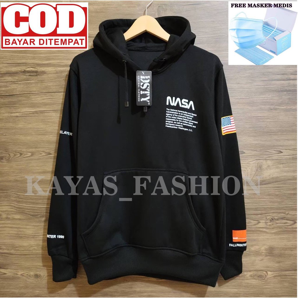 [SIAP KIRIM] HOODIE NASSA/HOODIE/HOODIE PRIA/JAKET NASA/JAKET PRIA MURAH/NASA/JAKET/BISA COD