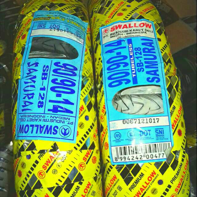 Ban tubles swallow matic FREE PENTIL 90/90.14 ban blakang for all motor matic