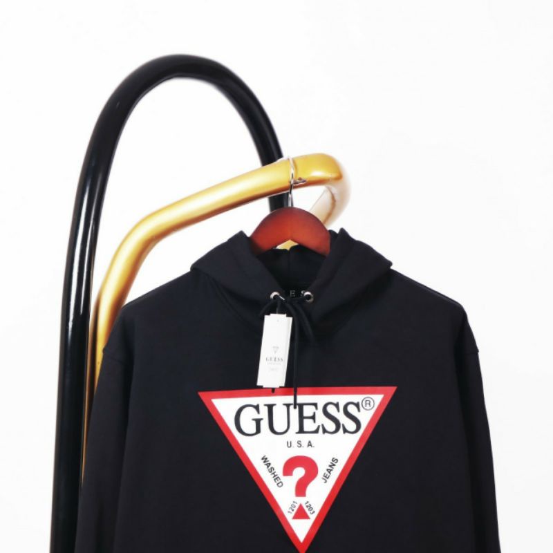 SWEATER HOODIE GUESS PREMIUM FULLTAG &amp; LEBEL HIGH QUALITY