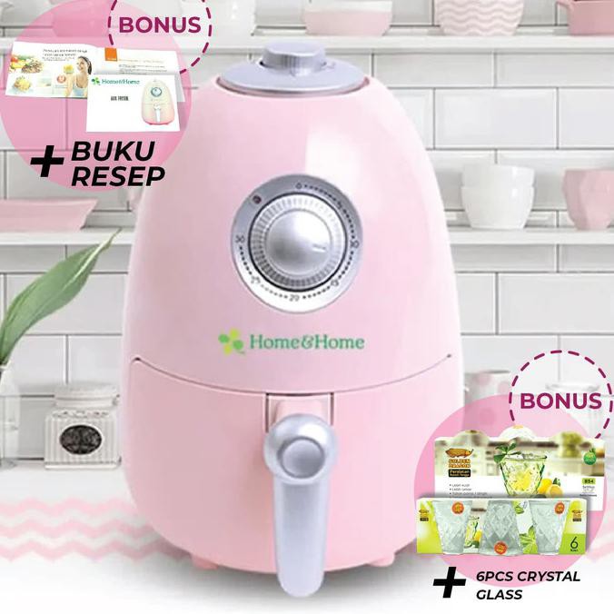 BISA BAYAR DI TEMPAT HOME & HOME Air Fryer - Alat Goreng & Memasak Tanpa Minyak - Compact Kode 1337