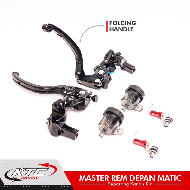 MASTER REM KTC Racing Black Series Set Kopling dan Tabung Set Full CNC Original KTC Racing FOURSIX_46