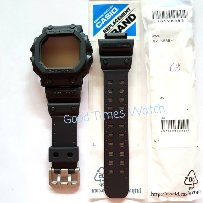 PAKET STRAP BEZEL G-SHOCK GX-56BB-1 GX 56BB GX 56 Casio Original