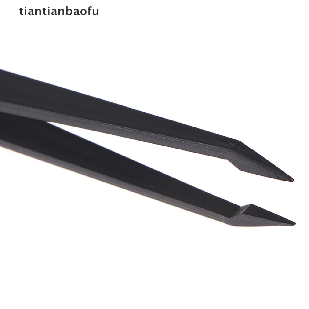 [tiantianbaofu] Curved Straight Tip Forceps Diamond Painting Tweezers Plastic Picking Tweezers Boutique