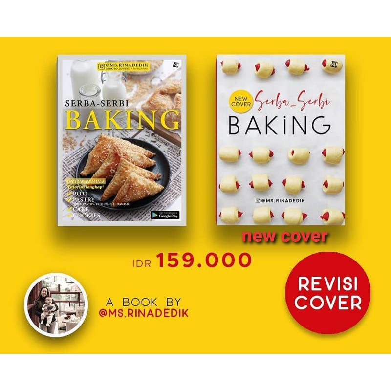 

JPRDBOOKSTORE Serba serbi Baking/mrs. rinadedik/buku resep kue [Original100%]