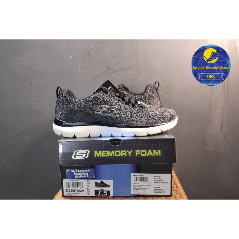 Skechers Summits Warrick / Machine Washable (232295BKW)