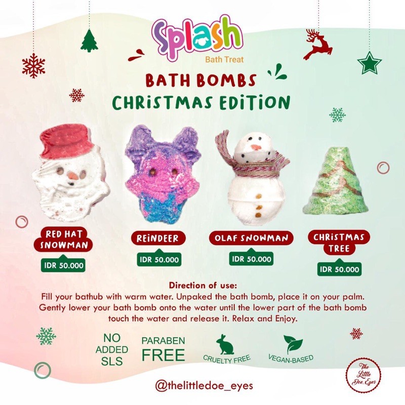 [READY] Splash Bath Bomb (with Mysterious Bonus)