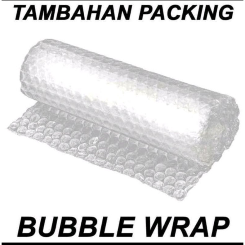 

Bubble Wrap Warp Tambahan Paking Biar aman