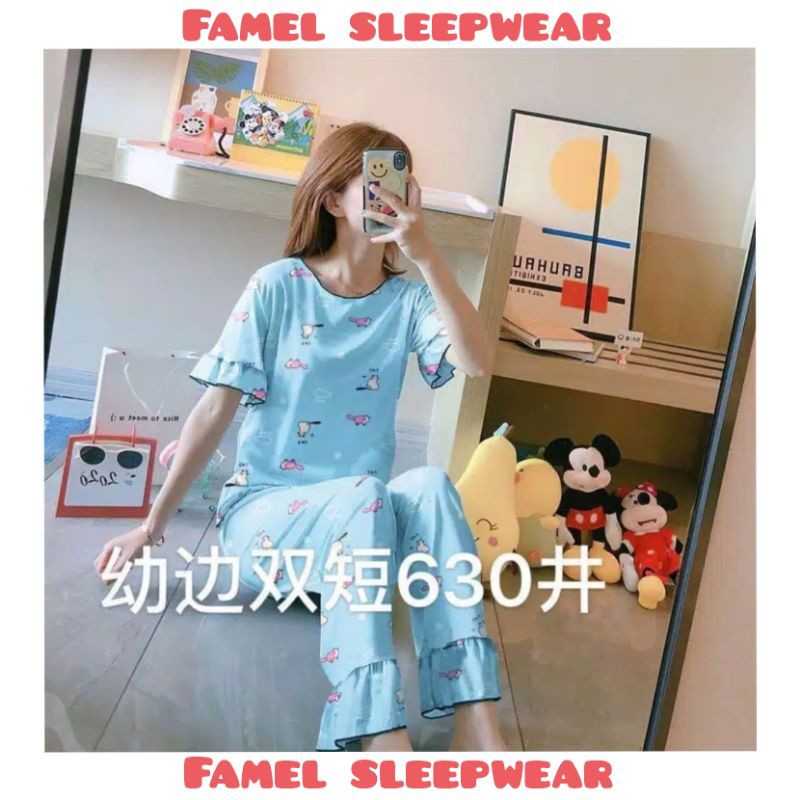 BAJU TIDUR IMPORT KOREAN SLEEPWEAR