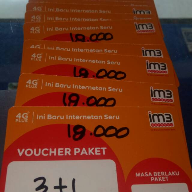 Voucher indosat 4gb
