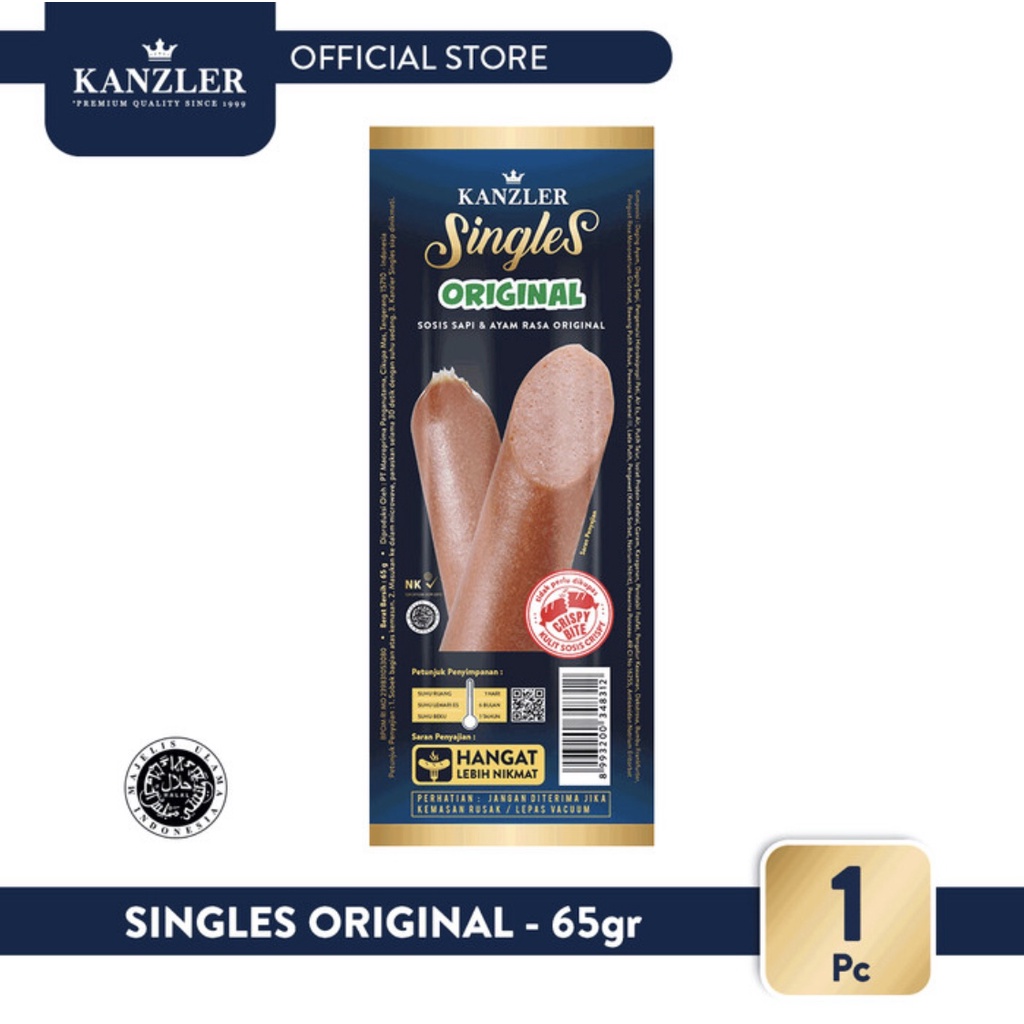

Kanzler Singles Sausage / sosis ayam sapi
