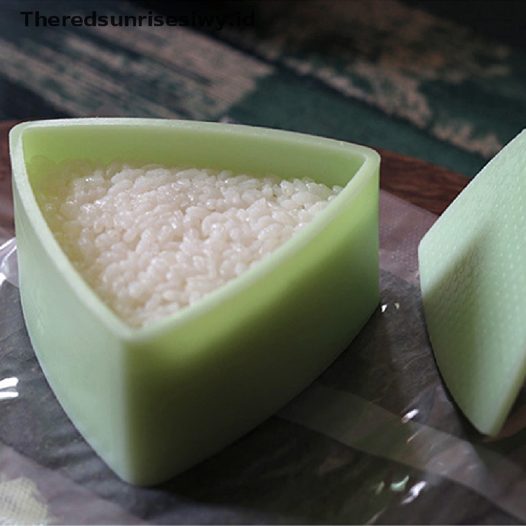 # Alat Rumah Tangga # Trilater Cetakan Pembuat Sushi Onigiri Rice Ball Anti Lengket