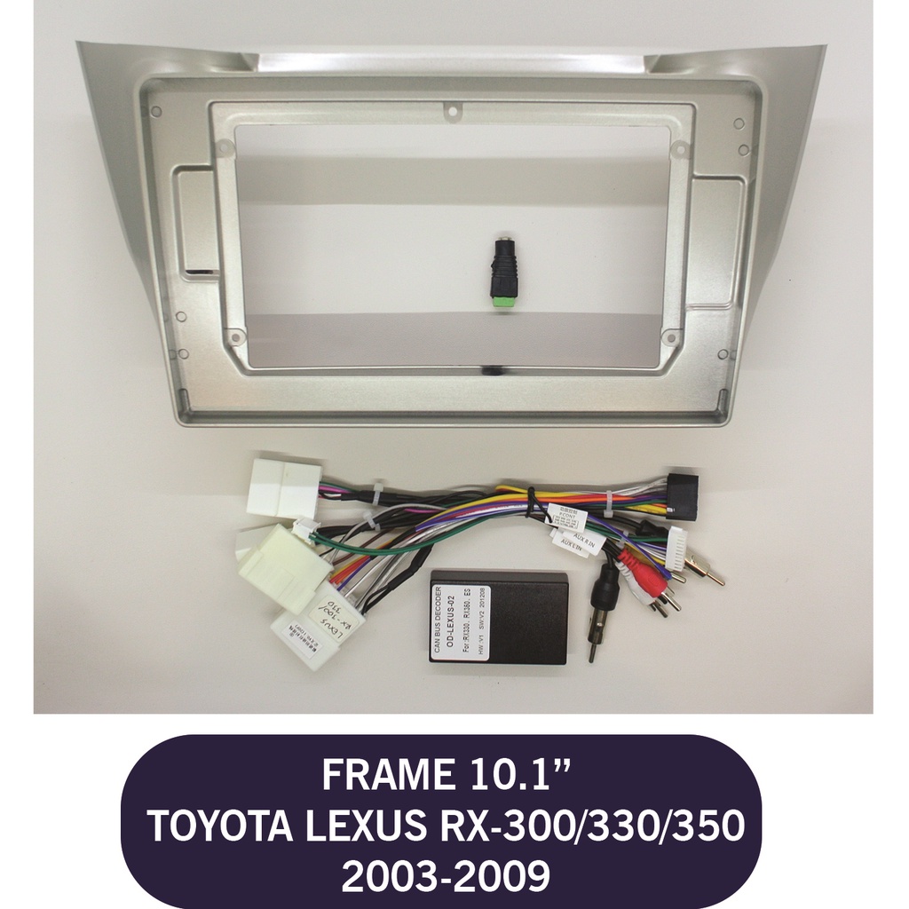 Frame Headunit android 10 inchi LEXUS RX300/330/350