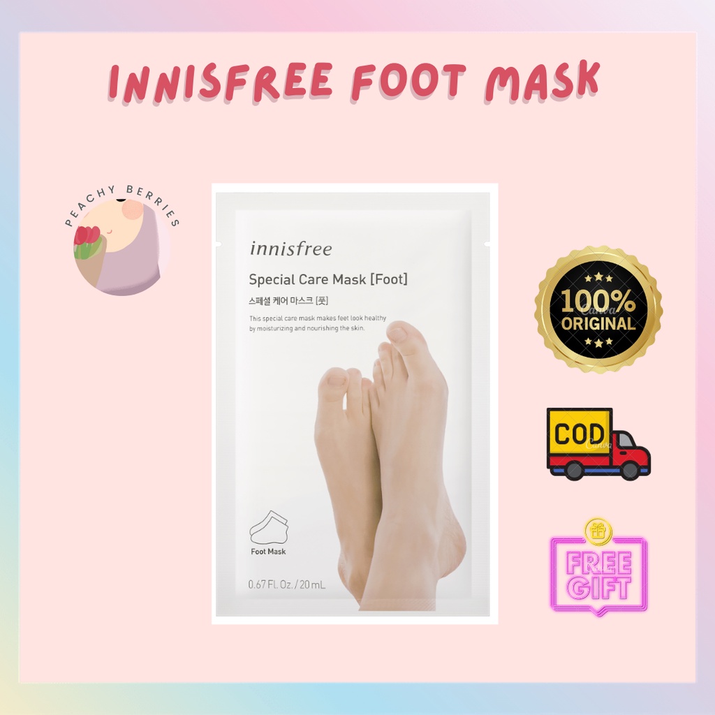 Jual Innisfree Special Care Mask (Foot) Shopee Indonesia