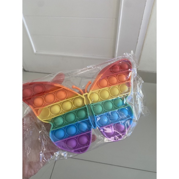 Mainan Pop It TERMURAH / Pop It best seller / Mainan anak-anak-Kupu Kupu