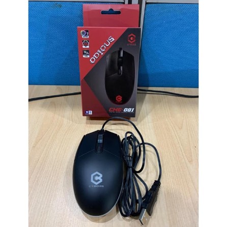 Cyborg CMG-081 Odious RGB Gaming Mouse Wired Silent Klick