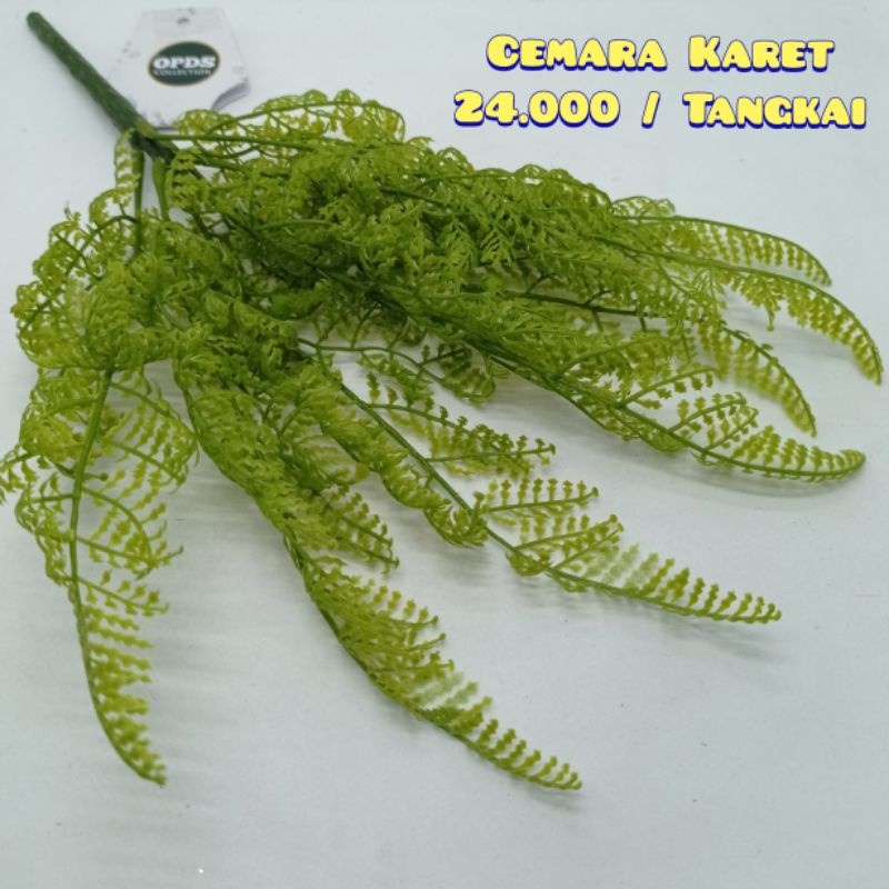 Daun Artificial Cemara Karet Daun Cemara Imitasi