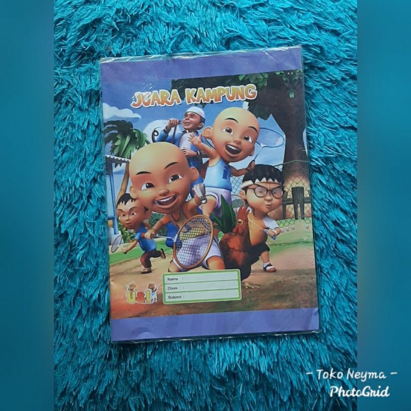 

Sampul buku karakter upin ipin