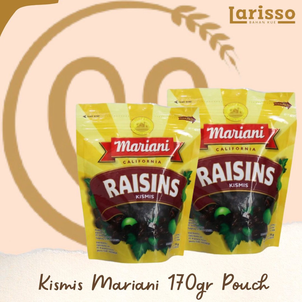 

KISMIS MARIANI 170GR