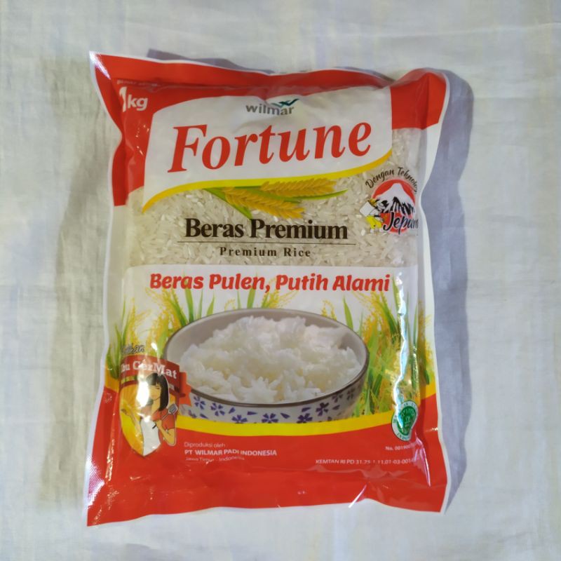 

BERAS 1kg "REPACK"/"KEMASAN ASLI" SANIA/FORTUNE/LAHAP/MENTARI/OPUNG (sesuai foto)