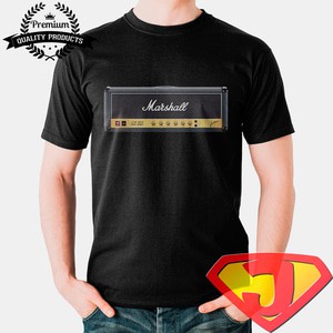 Kaos Musik Pria /  - Marshall JCM800 Guitar Amplifiers