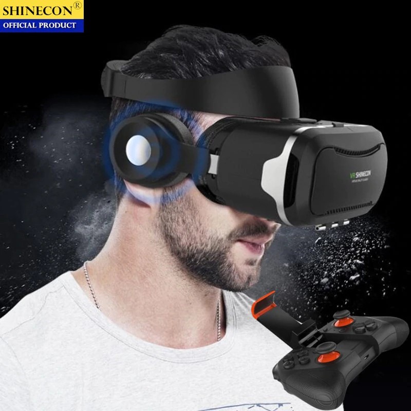 VR game Original VR Virtual Reality 3D Glasses Box Stereo VR Google Cardboard Headset Helmet for