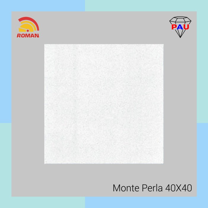 Keramik Lantai ROMAN Monte Perla 40x40