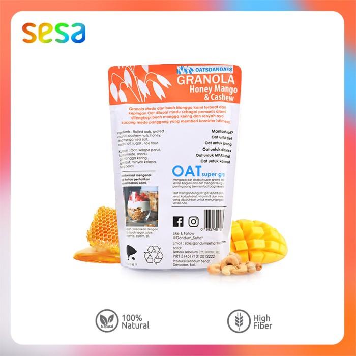 

Oatsdanoats Natural Granola Honey Mango & Cashew 500Gr Best Seller