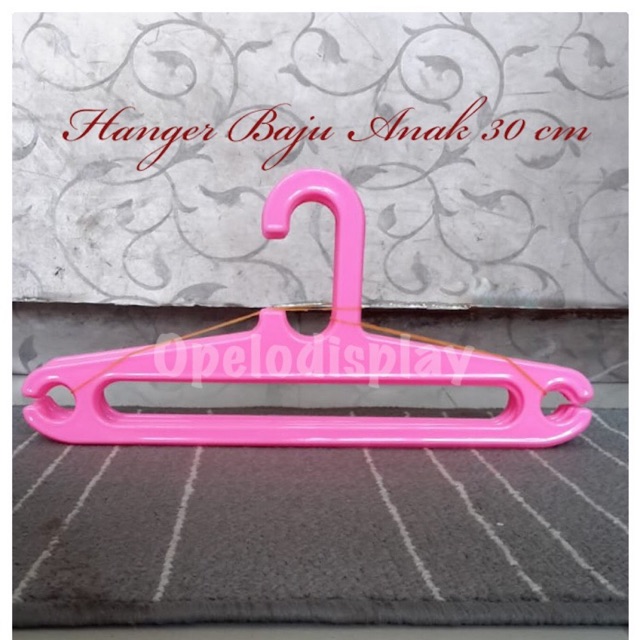 GANTUNGAN BAJU / HANGER ANAK 12 INCH (12 PCS)