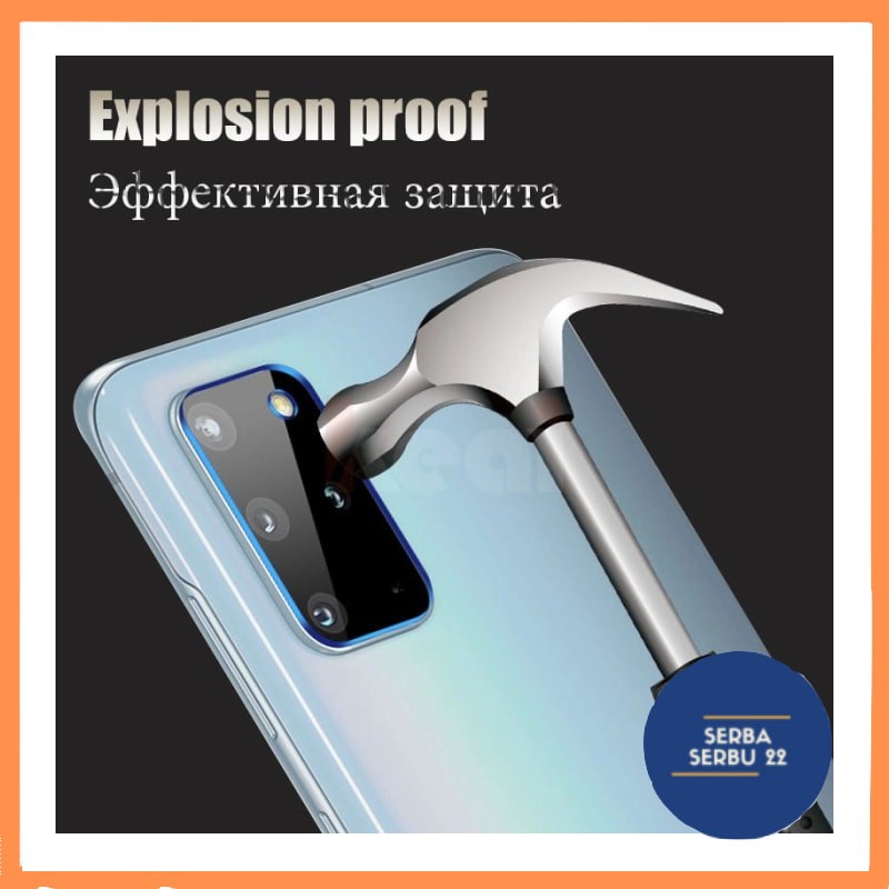 Tempered Glass Camera Xiaomi Pelindung Lensa Kamera Xiaomi R,7A, R,6A, R,7Full Layar Camera[ss]