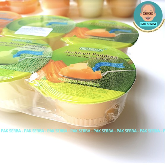 Cocon Nata Fruit Dices Pudding Mixed 6 x 118gr