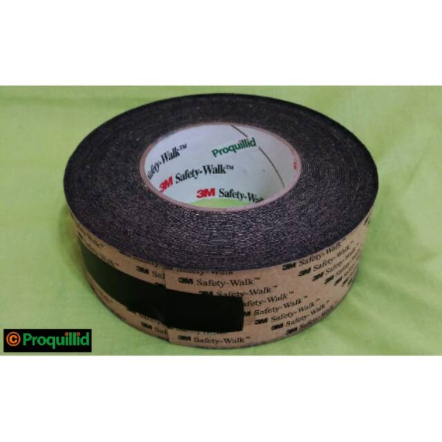 

3M Safety Walk Tape 610-Sticker-Stiker-Lakban Anti Slip-Selip-Licin Hitam 2"-2IN-2 INCHES x 18 M