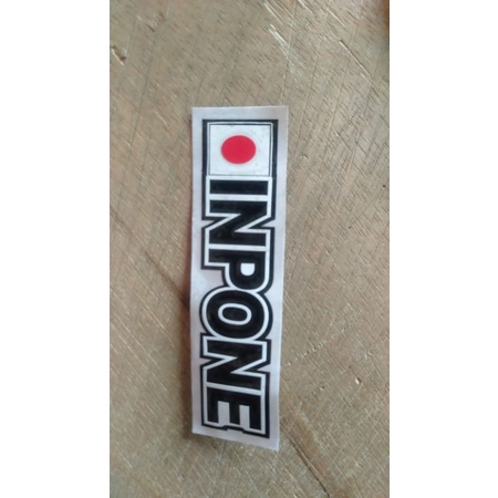 

stiker inpone cutting stiker