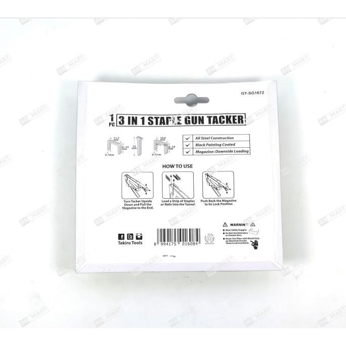 

New Tekiro Staple Gun Tacker 3 In1 Staples Tembak Gun Taker Stapler Tembak
