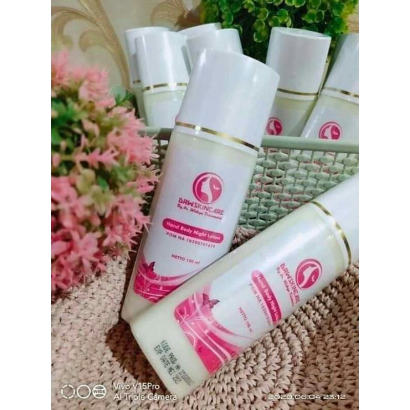 lotion malam drw skincare