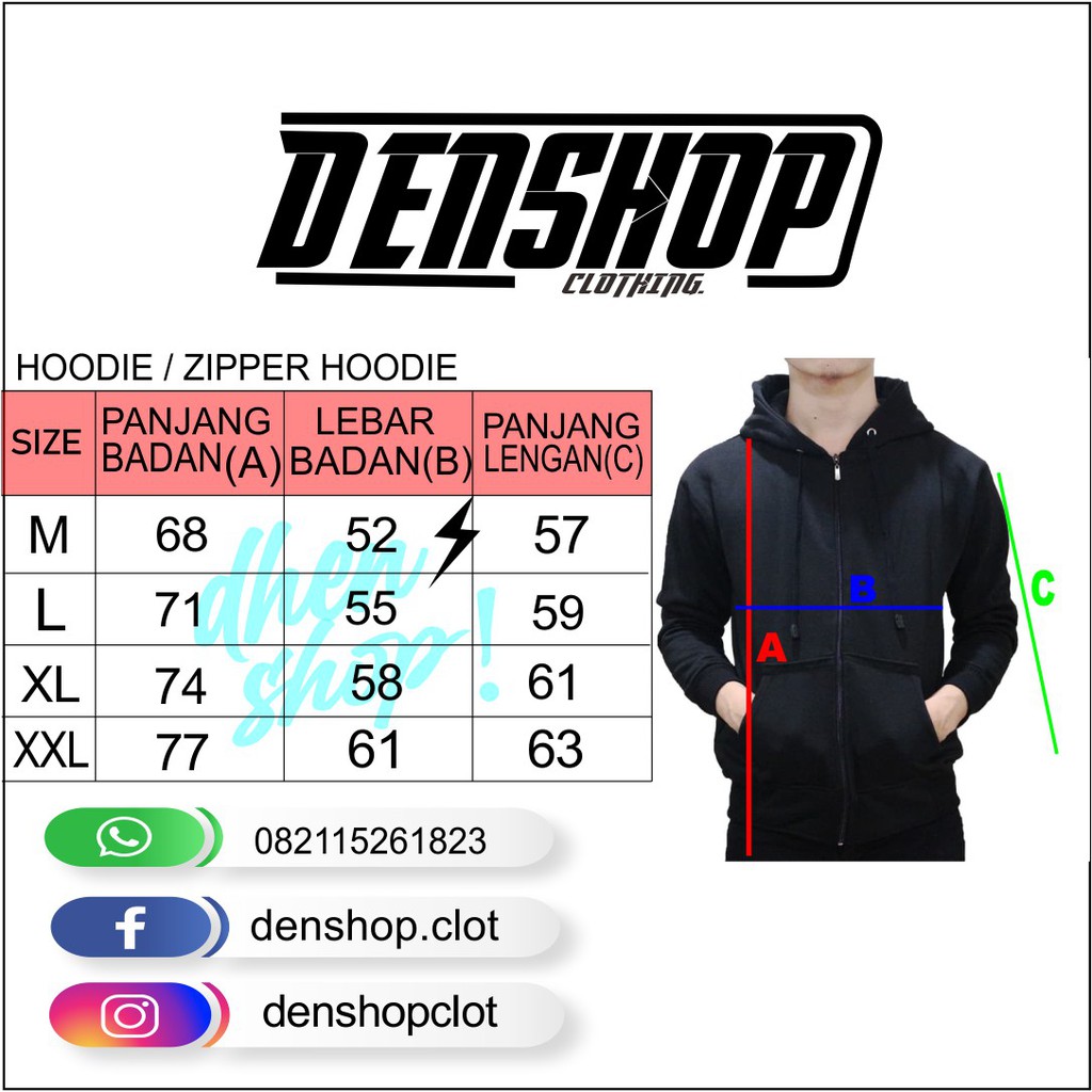 sweater hoodie pria JAKET ZIPPER HOODIE POLOS PRIA WANITA MURAH denshop