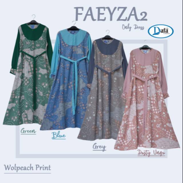 Faeyza 2, gamis cantik