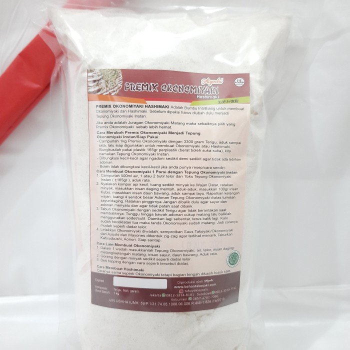 

BISA COD Premix Okonomiyaki Asli No Kw HALAL MUI