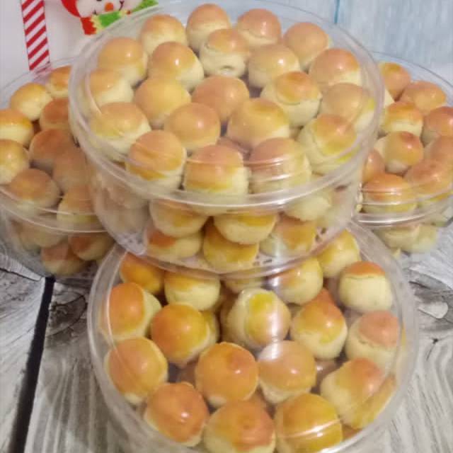 

Nastar Keju Wisman 500gr Kue Kering Homemade Nocho Cakery Cheese