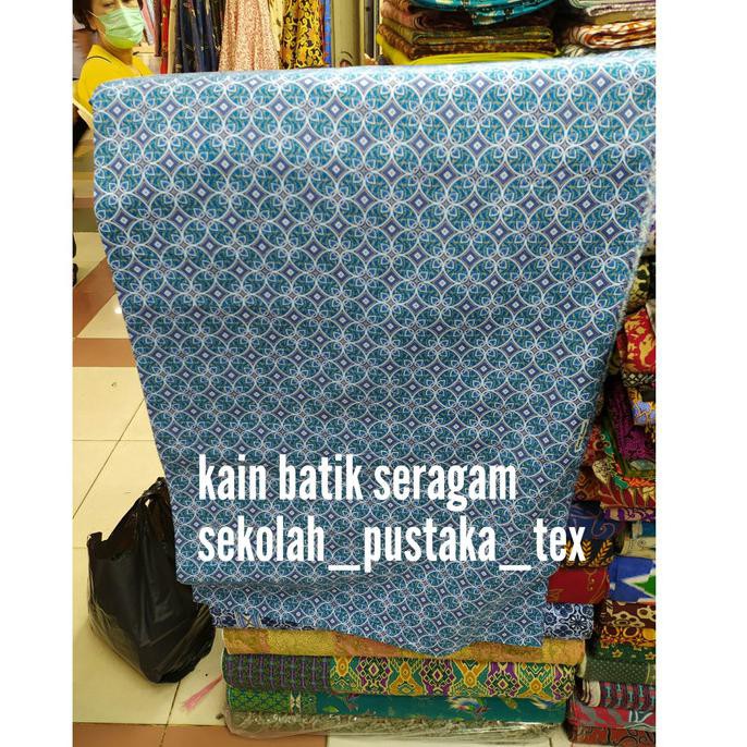 Kain bahan batik seragam sekolah_bahan batik seragam sekolah