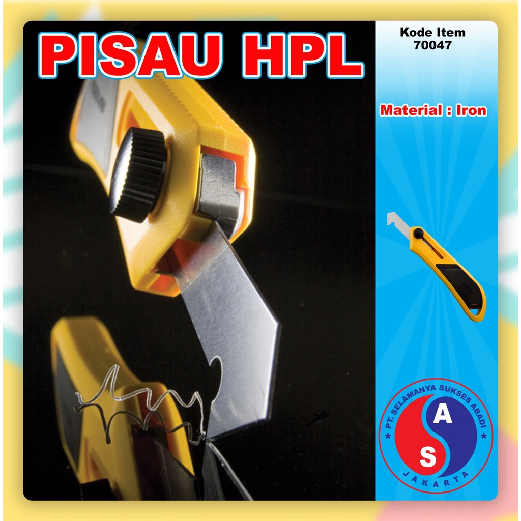 

Pisau Olfa PC-L Pemotong Akrilik HPL Heavy Duty Plastic Laminate Acrylic Cutter Original Japan Berkualitas Termurah