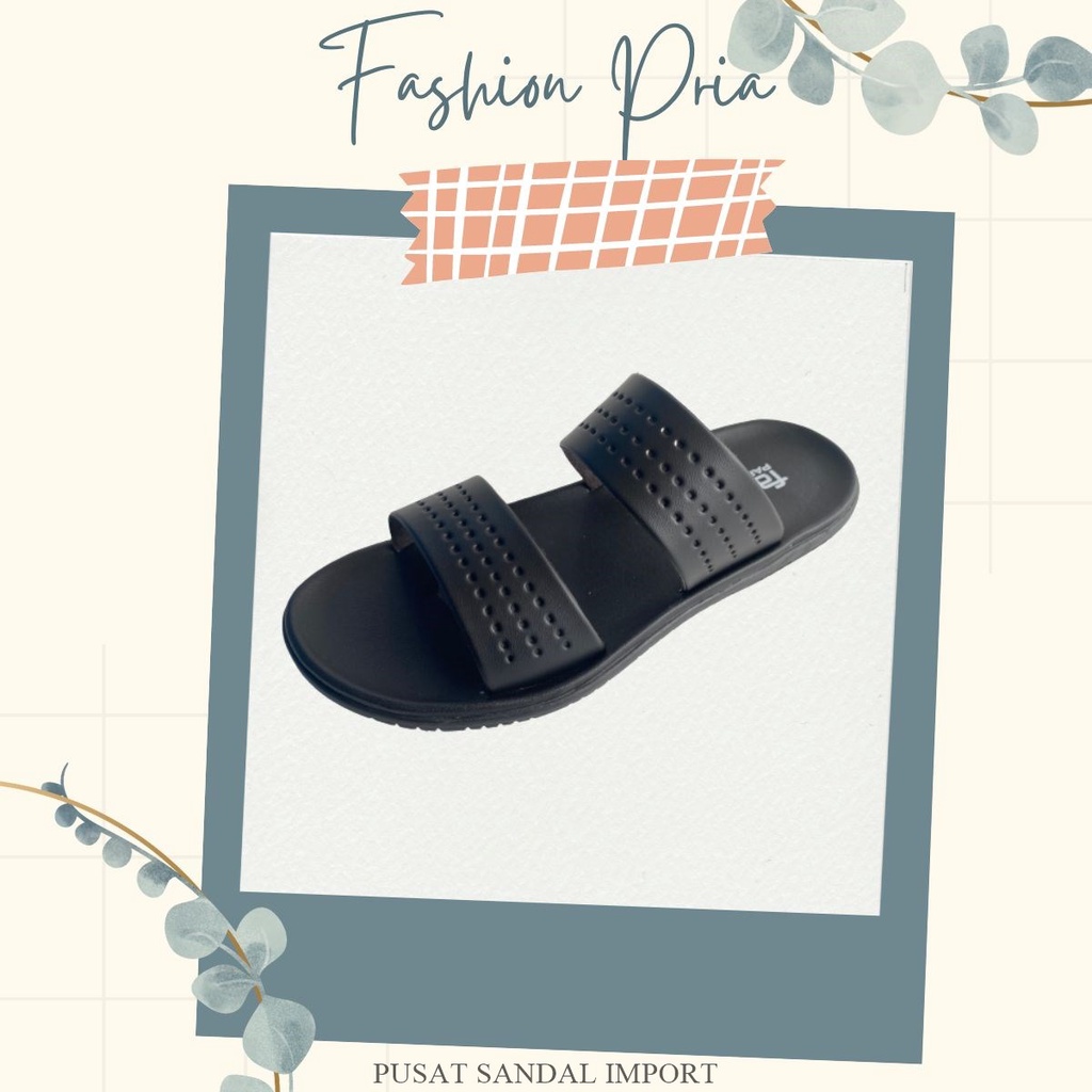 SENDAL PRIA TERBARU 2022 ORIGINAL sandal japit fashion