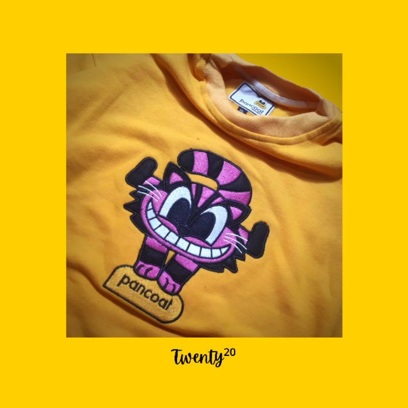 Jacket Crewneck Pancoat Series Cat Smile