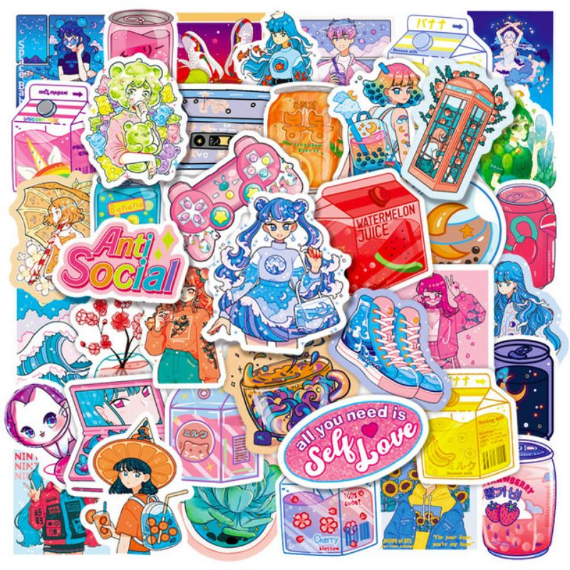 

STIKER AESTHETIC PACK STYLE 260038