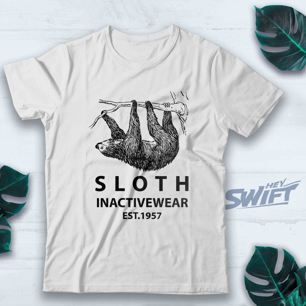 KAOS SLOTH INACTIVEWEAR ESSENTIAL T-SHIRT BAJU DISTRO