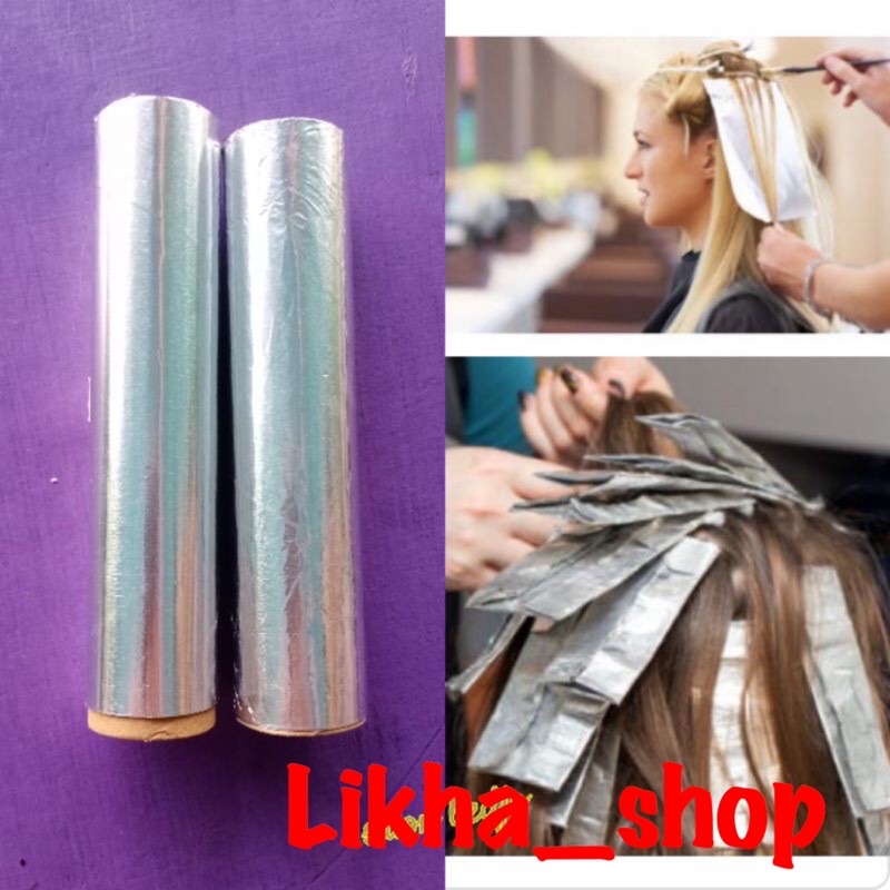 Alumunium Foil Roll Highlight Rambut