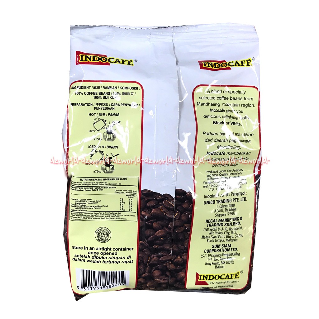 Indocafe Original Blend Isi 180gr Kopi Instan Granul Indo Cafe Kopi Bubuk Ground Coffee Powder Indo Cafe Kopi Biji Halus Kopi Murni