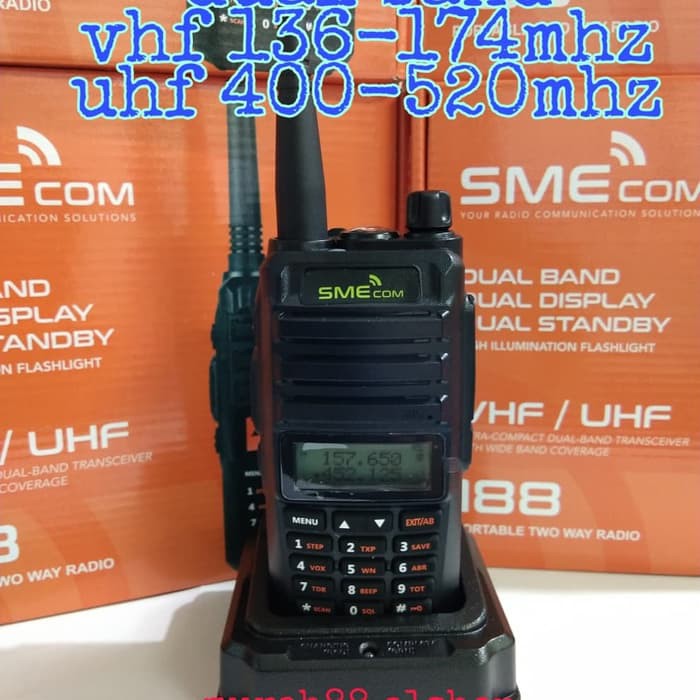 HT SME 188 DUAL BAND VHF-UHF FREE HANDSFREE