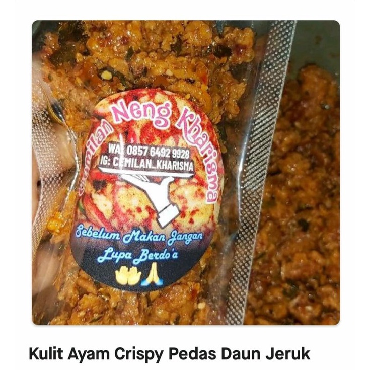 

Kulit Ayam Crispy Pedas